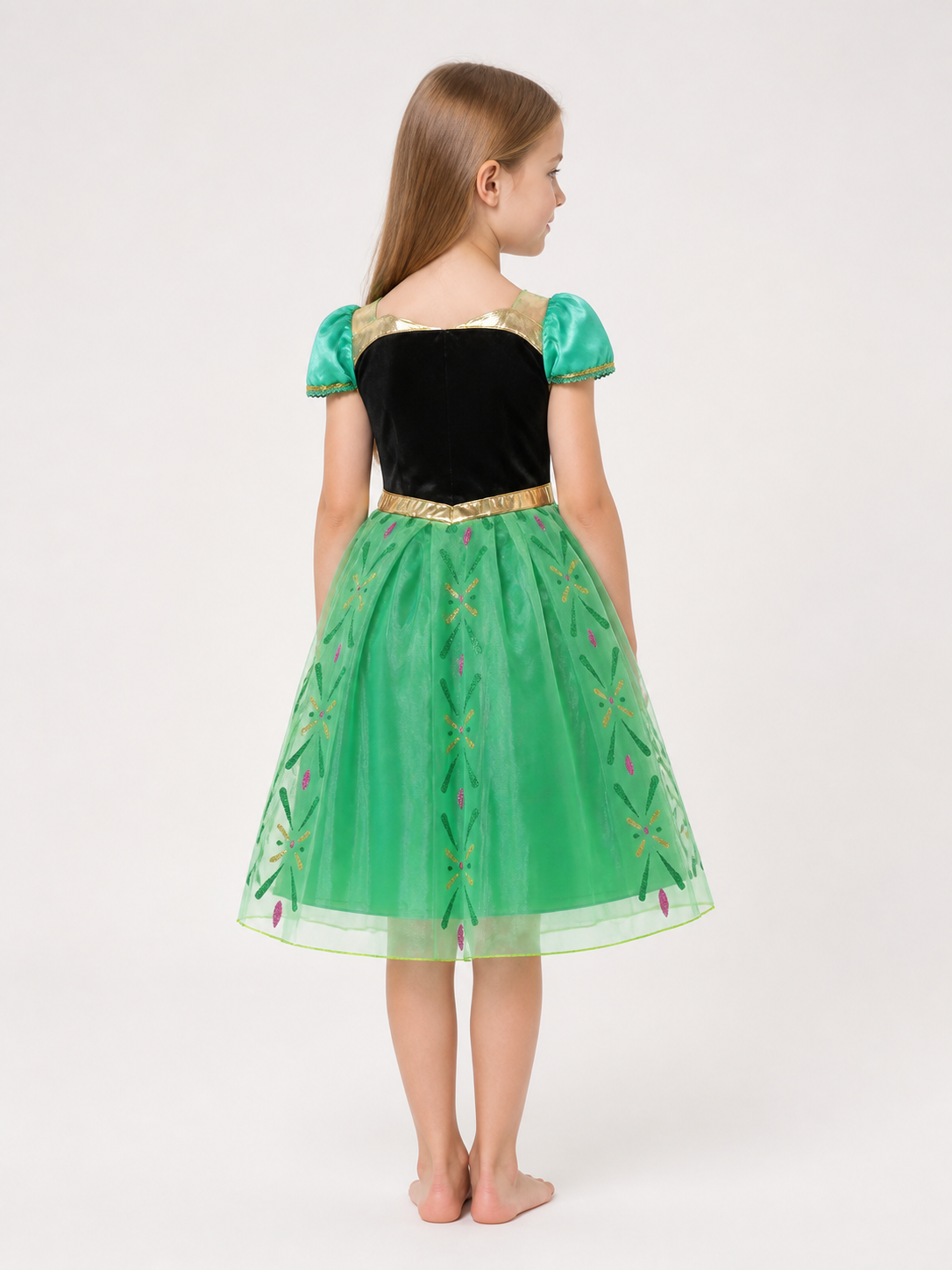 Princess Costume for Halloween and Cosplay back view