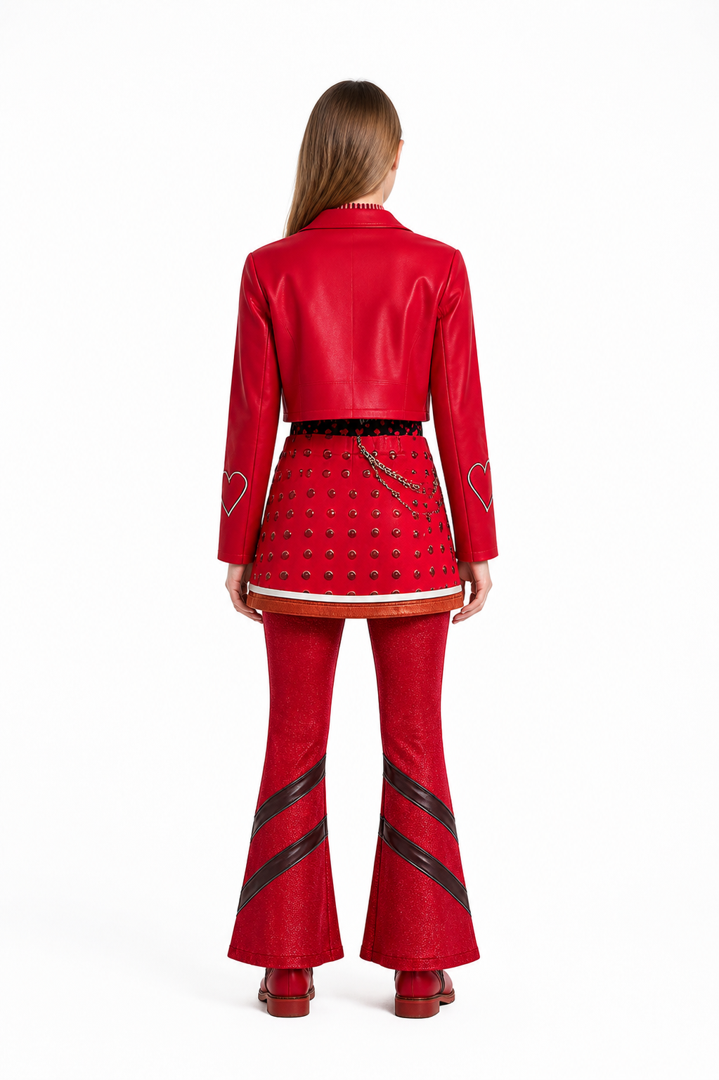 Cosplay Costume Set with Jacket, Skirt, and Pants