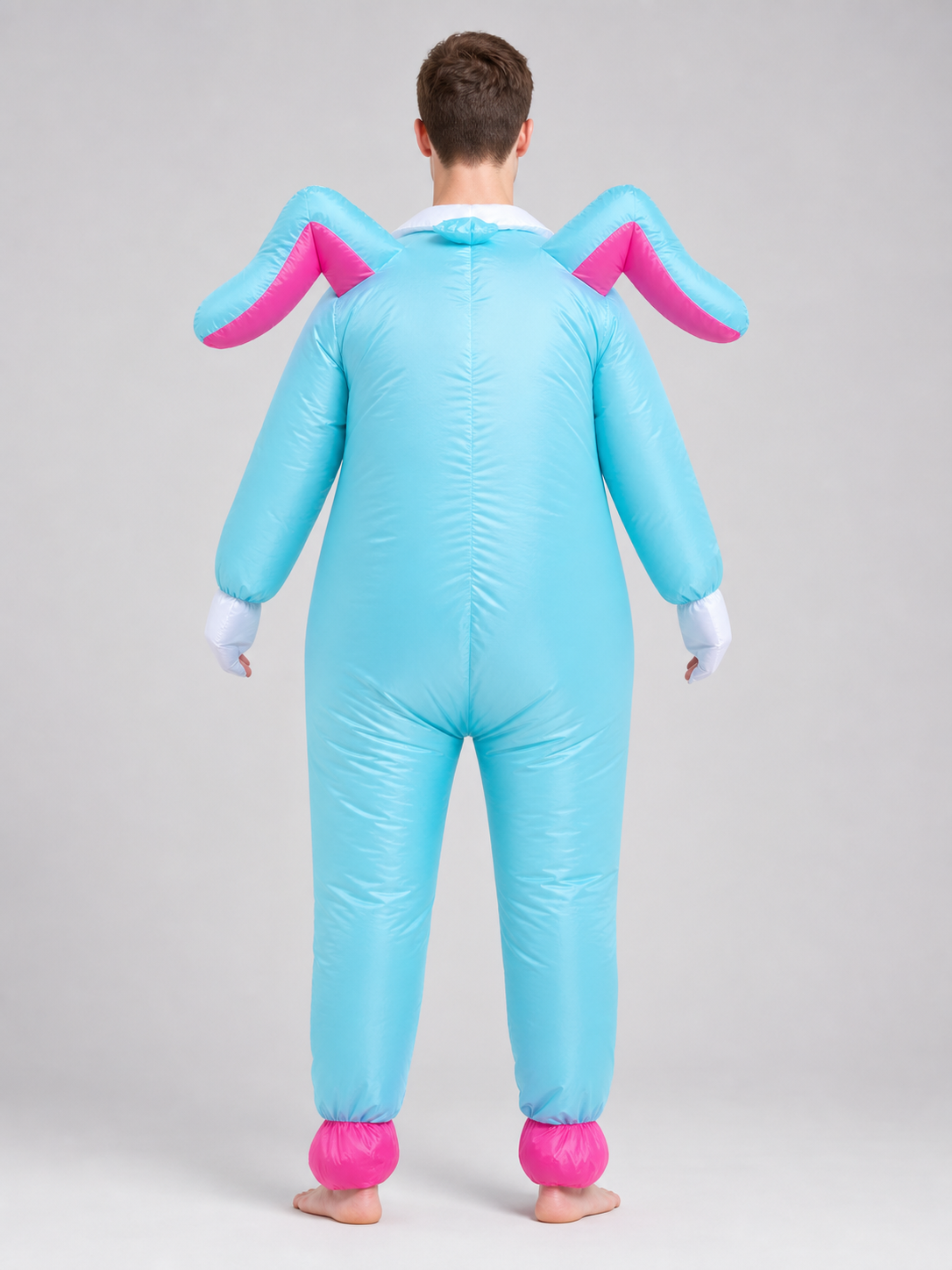 Full-body cartoon character-style rabbit costume for Easter celebrations