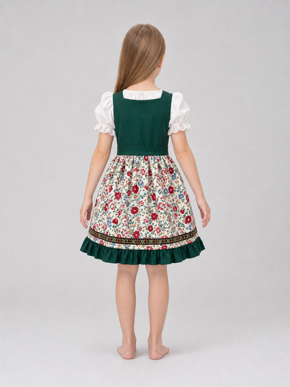 Dirndl-Style Carnival Costume with Apron