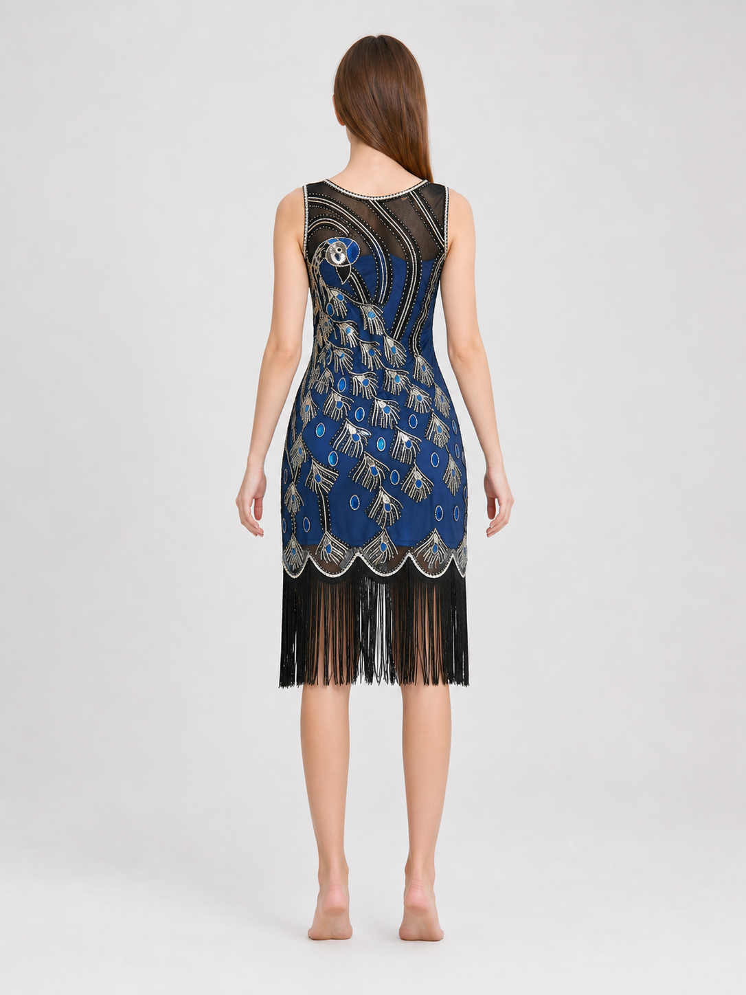 1920s-Style Fringe Cocktail Dress