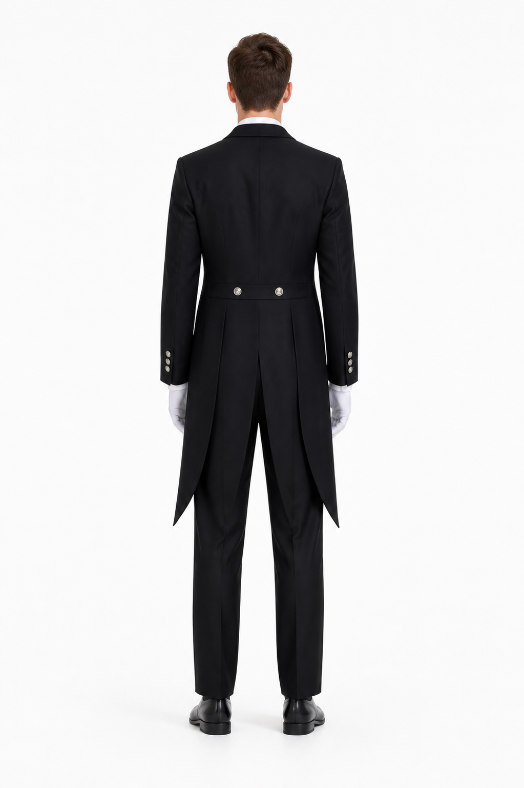 Cosplay Costume, Tailcoat with Vest and Trousers back view