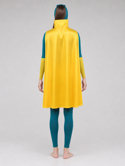 Wanda Vision Cosplay Costume with Hood and Cape