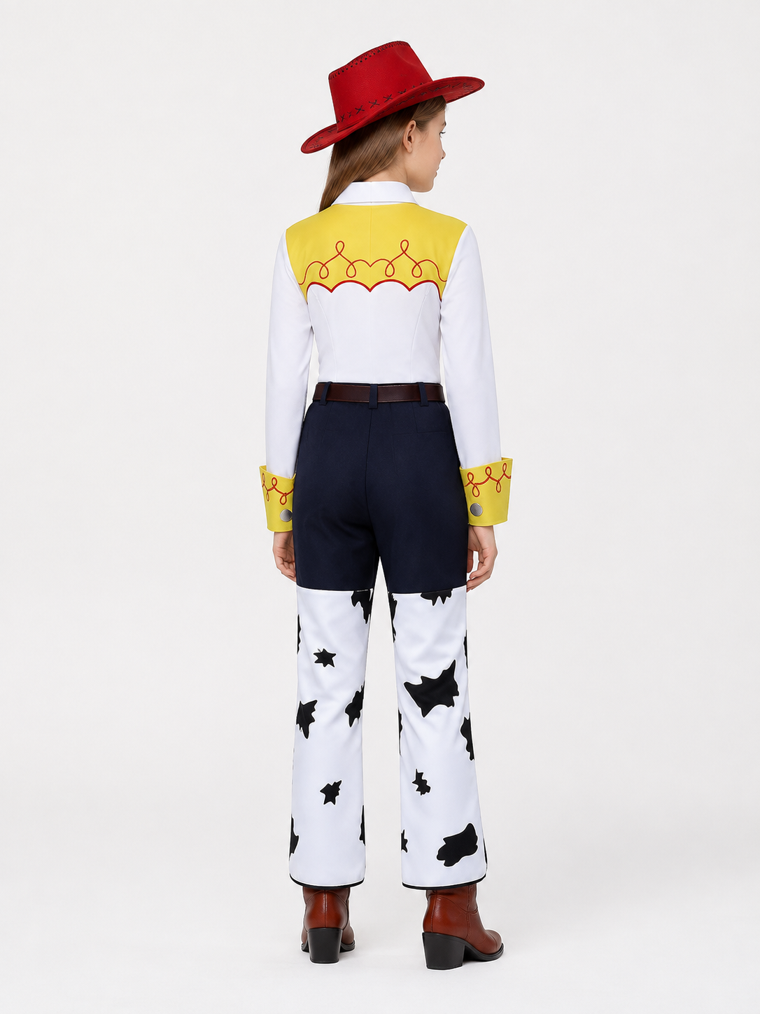 Jessie Cowboy Costume for Halloween Cosplay back view