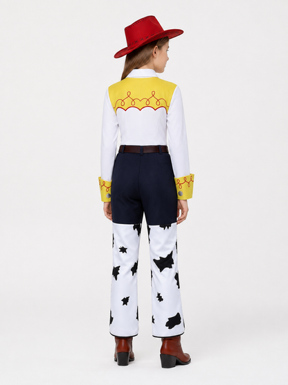 Jessie Cowboy Costume for Halloween Cosplay back view