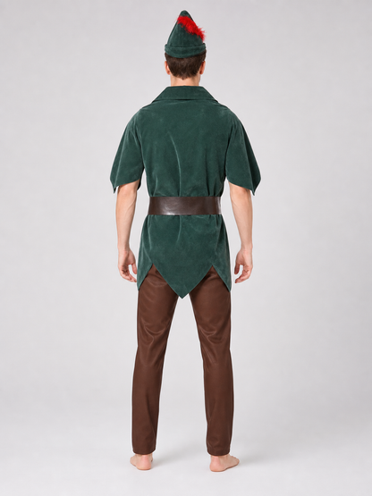 Robin Hood cosplay costume, green set