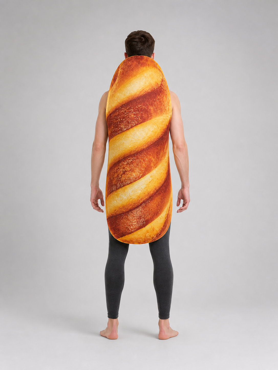 Bread Costume with Hood for Themed Parties