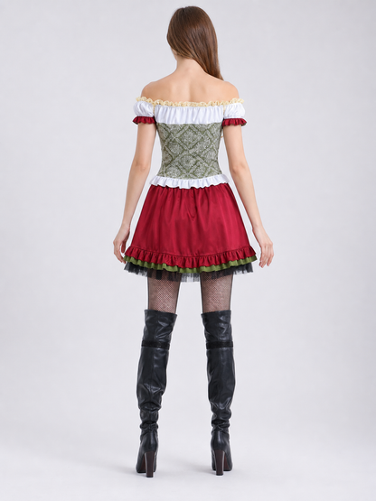 Bavarian-Style Carnival Dress for Oktoberfest