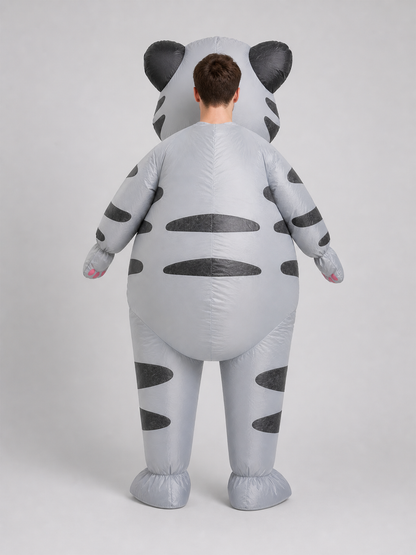 Inflatable Cat Costume for Halloween and Parties
