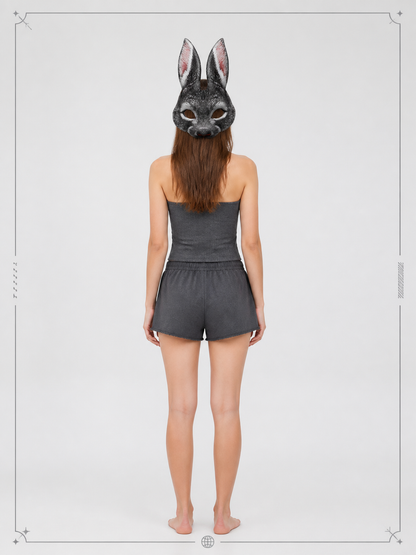 Rabbit Costume Mask for Halloween and Cosplay