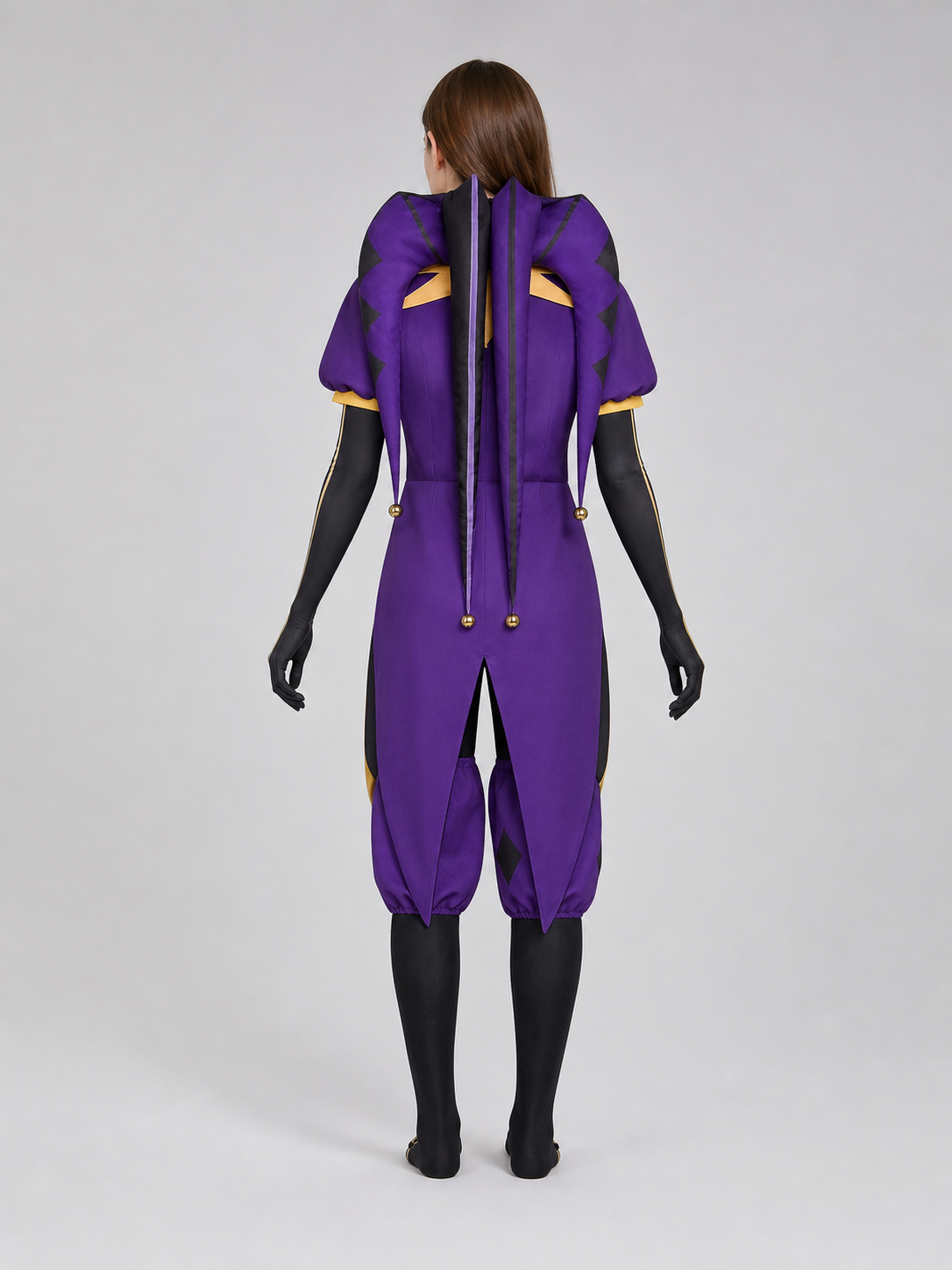 Theatrical Jester-Style Clown Costume
