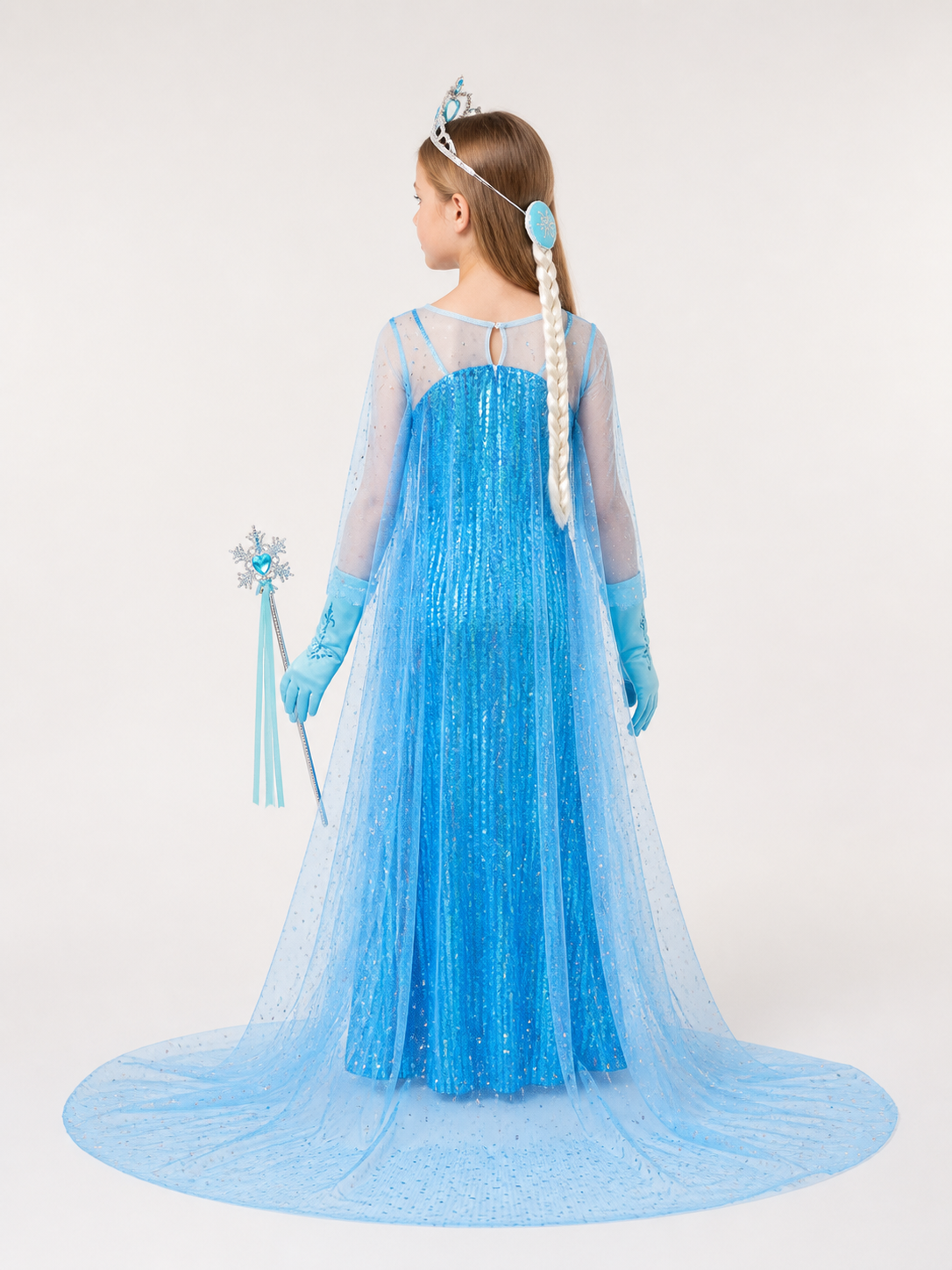 Snow Queen Costume with Accessories