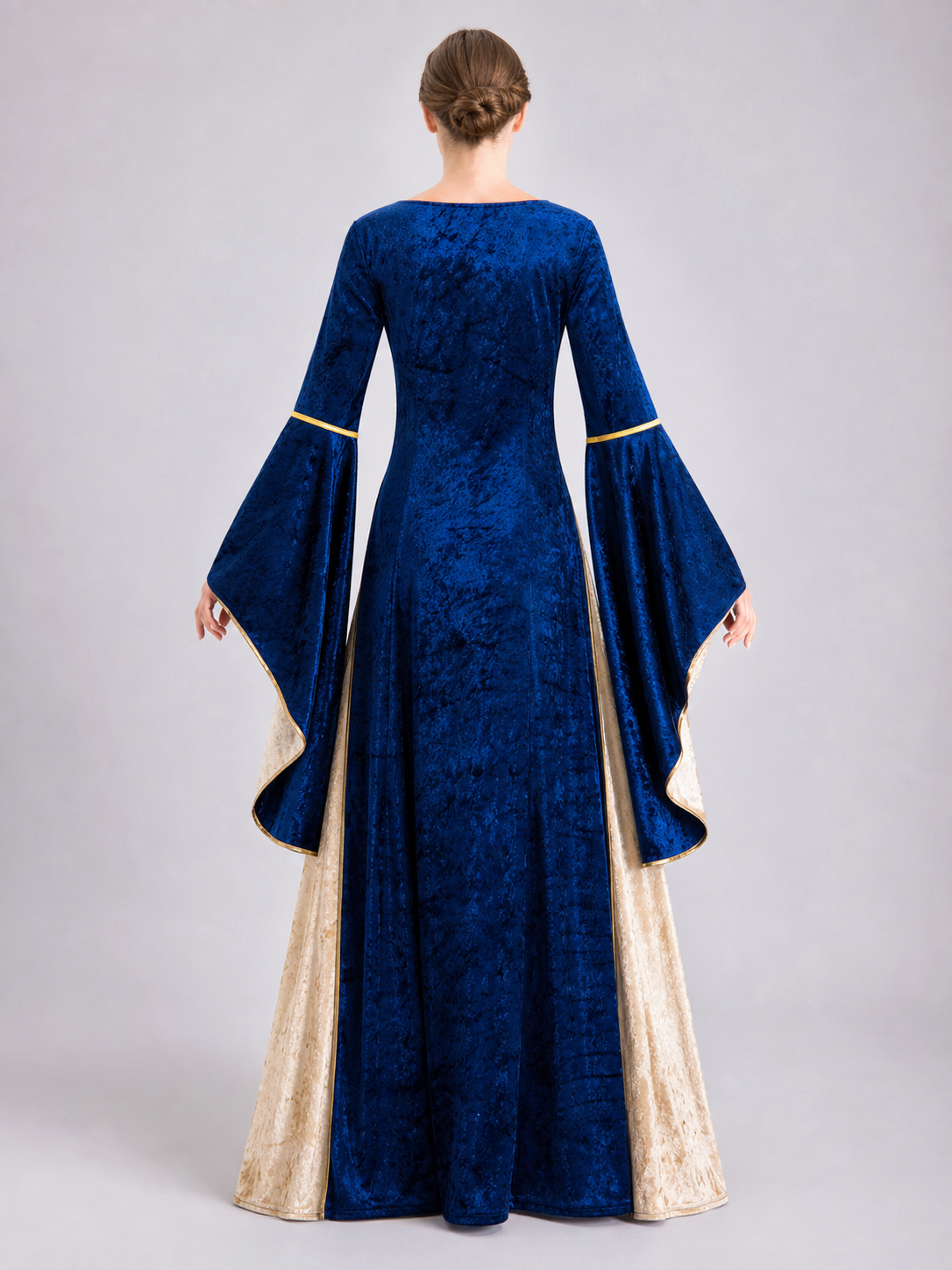 Vampire Costume — Long Court Dress for Cosplay