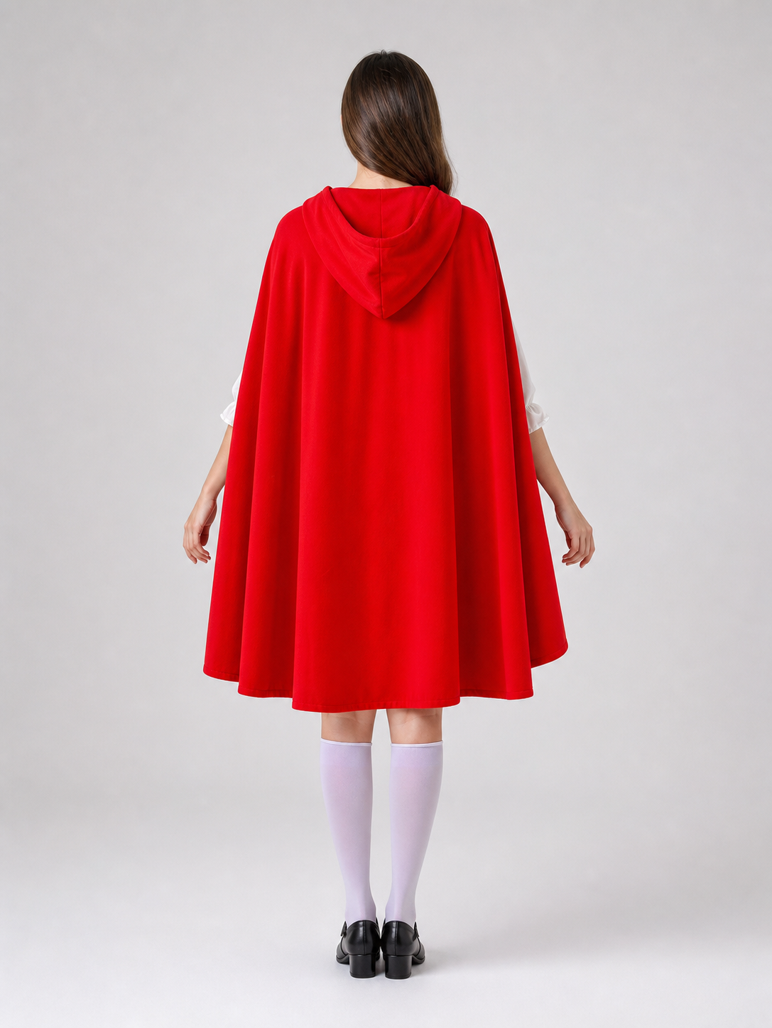 Little Red Riding Hood Costume with Dress and Cape