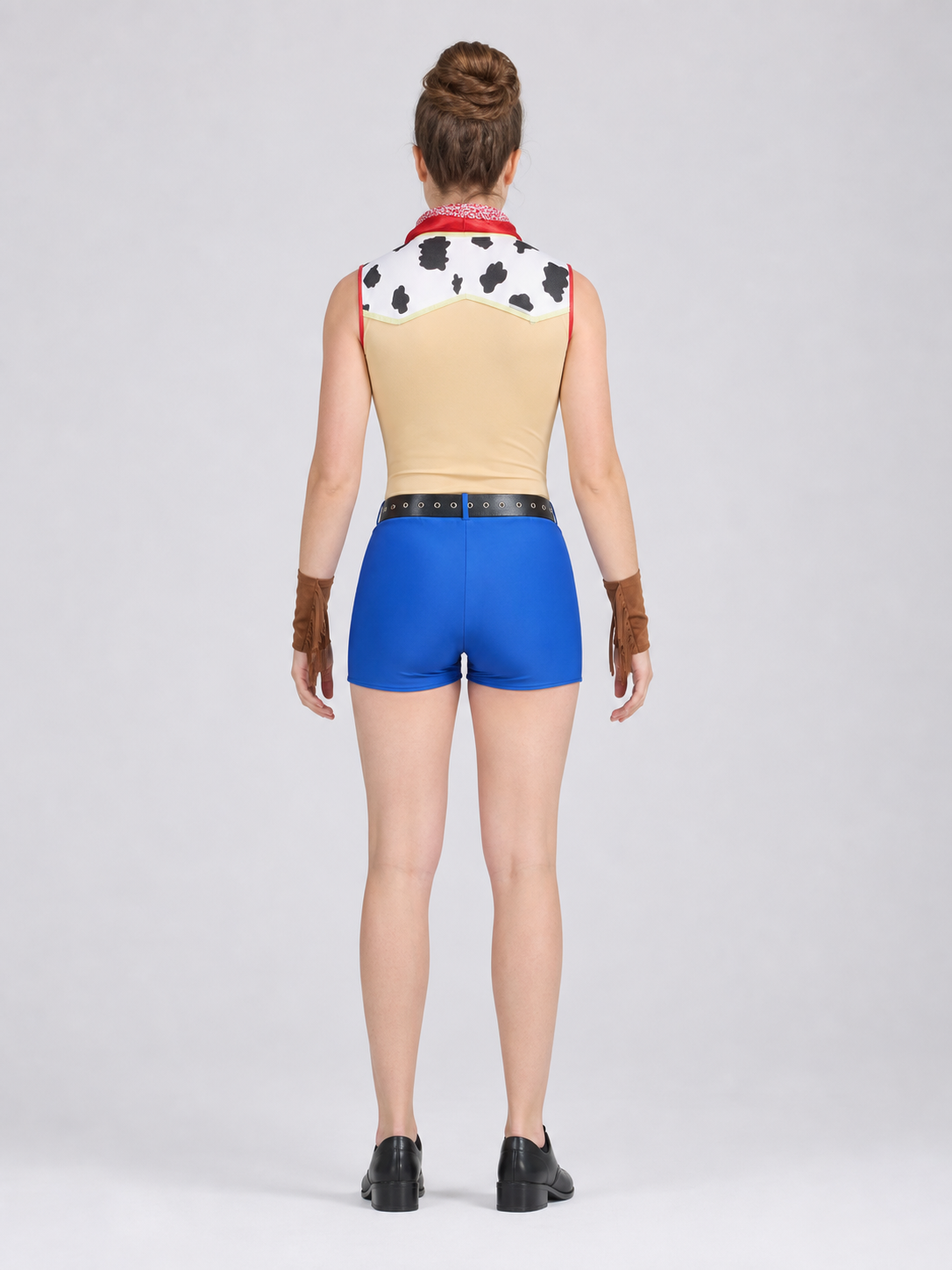 Western-Style Costume with Shorts and Hat