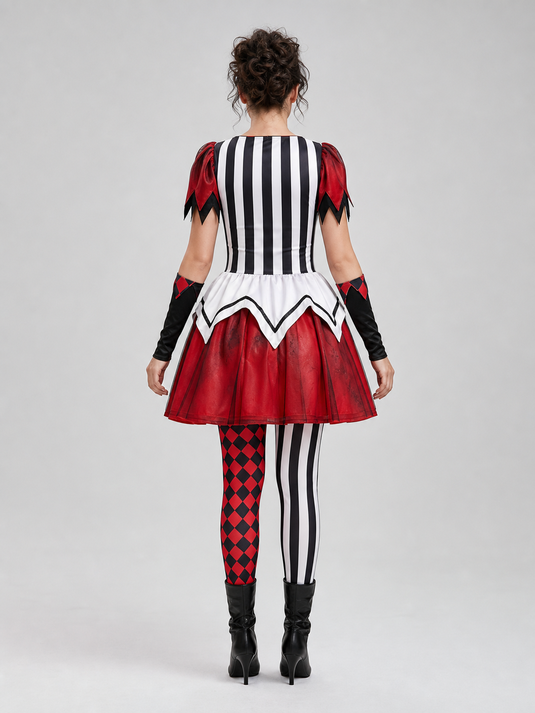 Halloween and Cosplay Harlequin Clown Costume