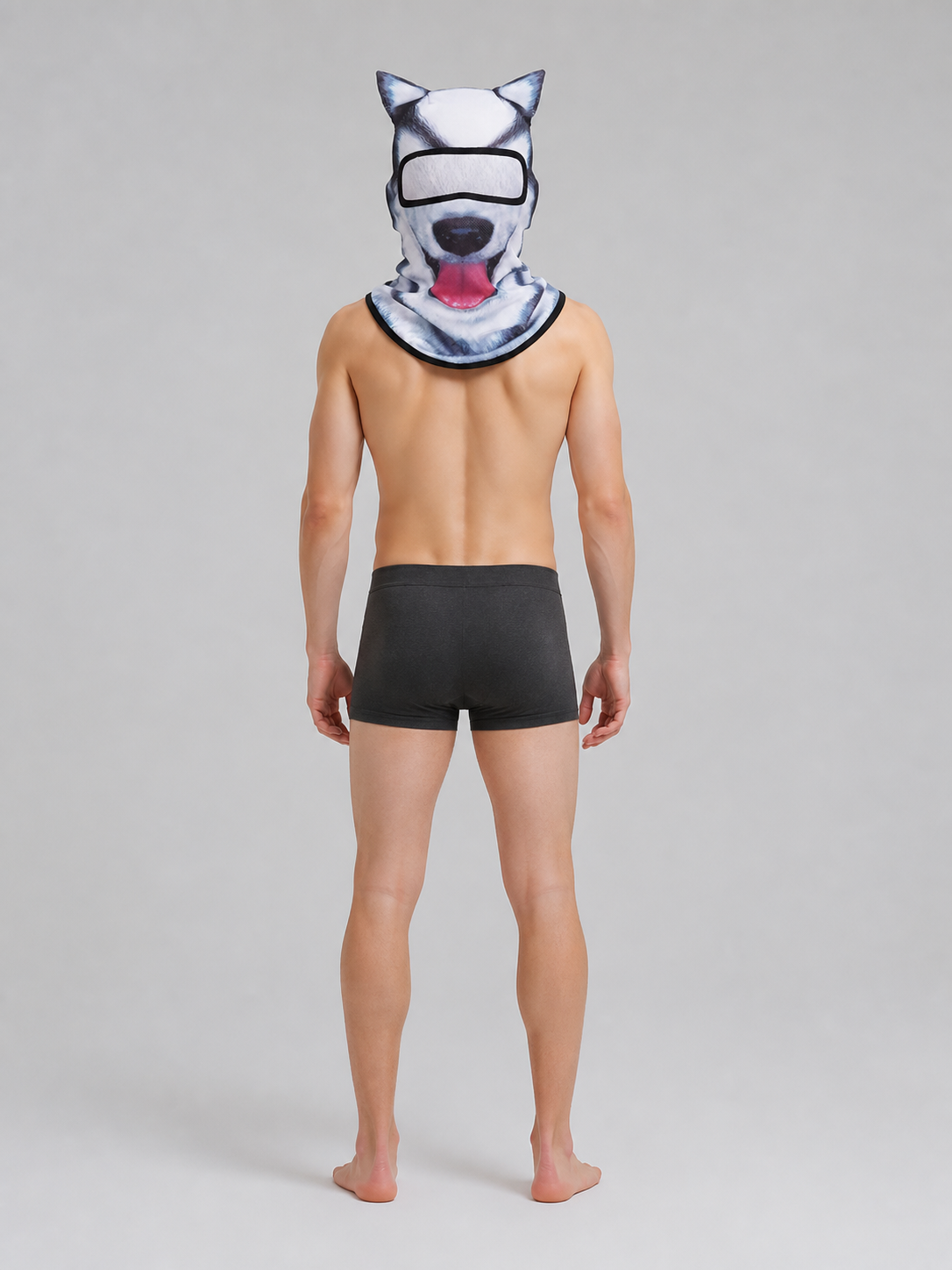 Halloween Carnival Animal Mask Headwear back view
