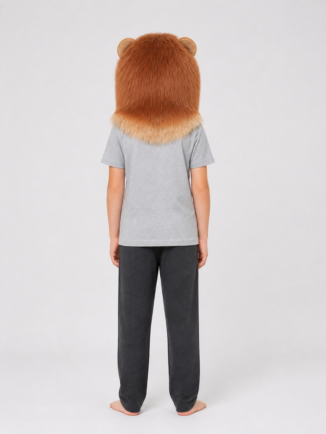 Halloween Lion Carnival Headpiece back view