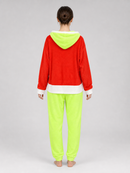 Halloween Hooded One-Piece Pajama Costume