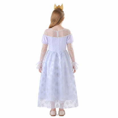 Children's Masquerade Costume for Wonderland Cosplay back view