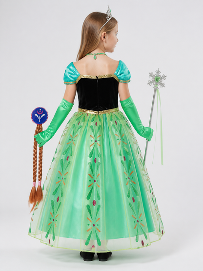 Princess Costume for Halloween and Cosplay back view