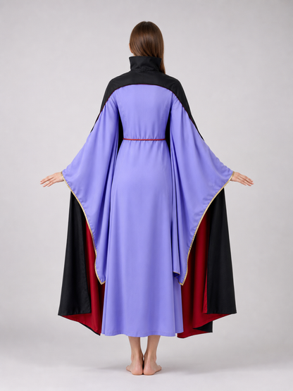 Queen Costume: Dress, Cloak, Crown