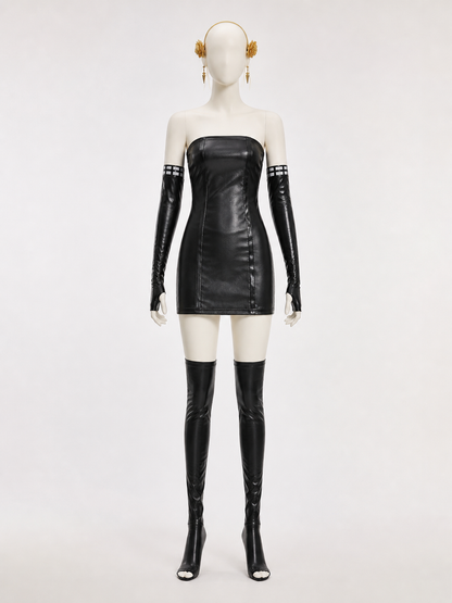 Yor Forger Cosplay Costume from the Anime Spy x Family back view