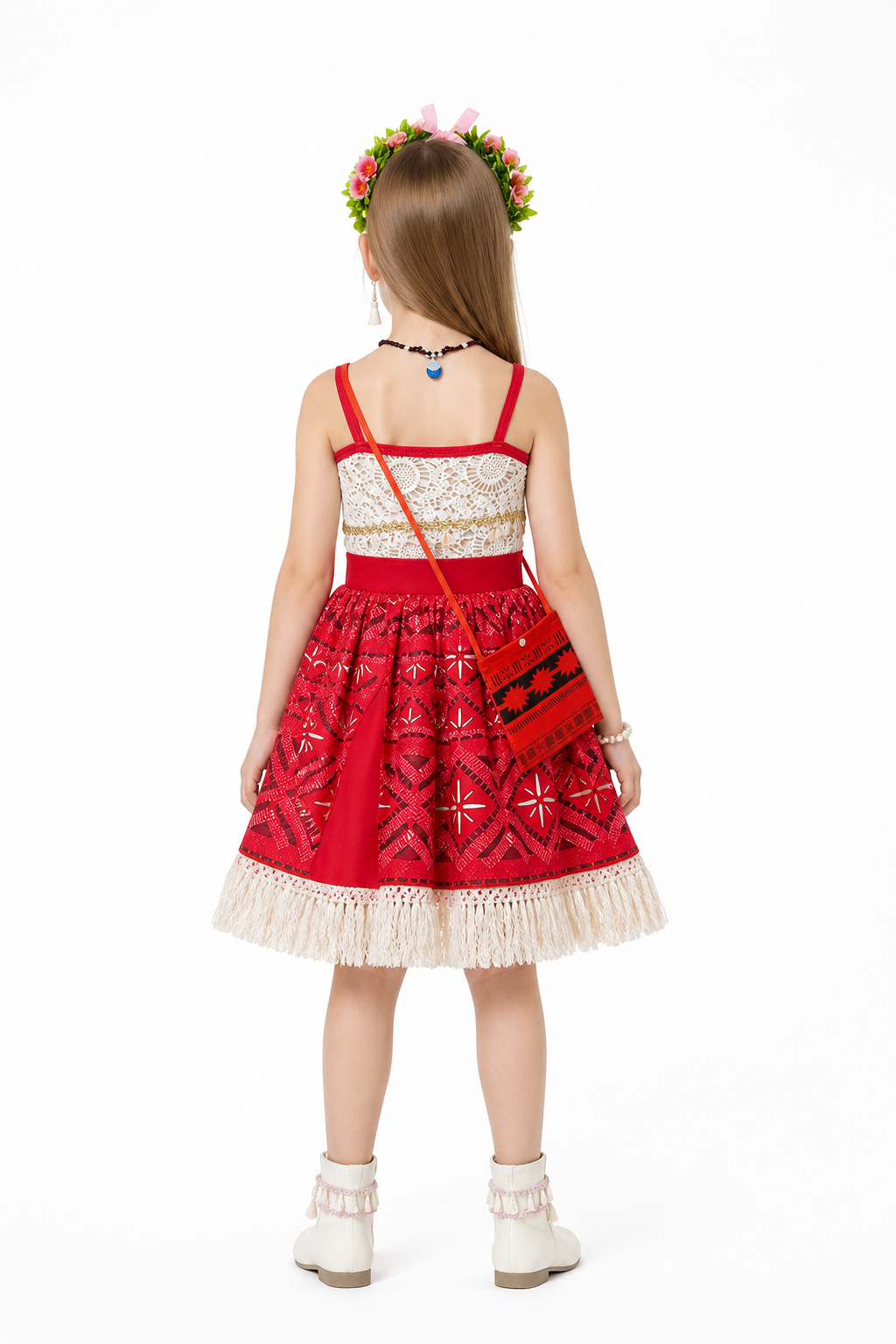 Children’s Carnival Costume with Accessories back view
