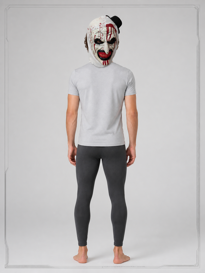 Scary Clown Carnival Mask for Halloween and Cosplay back view