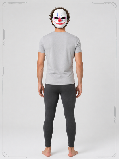 Clown Masquerade Mask for Halloween and Cosplay back view