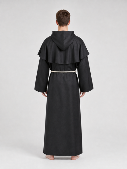 Medieval Hooded Monk Costume