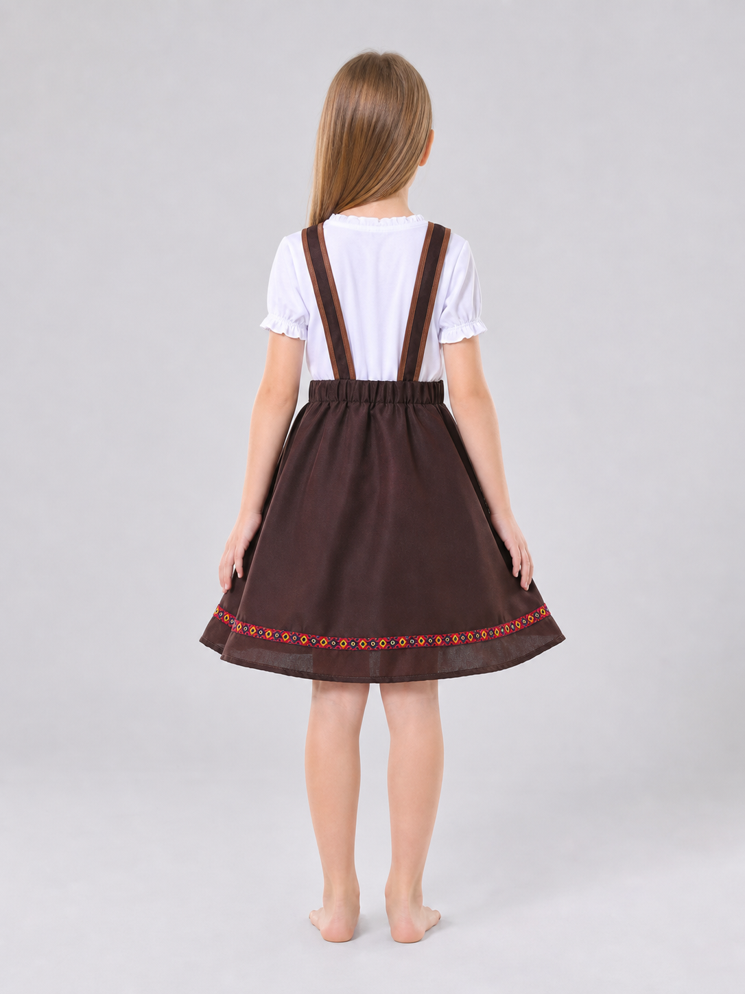 Bavarian Folk-Style Costume Dress