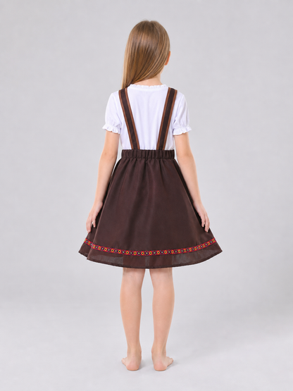 Bavarian Folk-Style Costume Dress