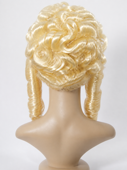 Costume Wig with Curls and Volume for Photoshoots