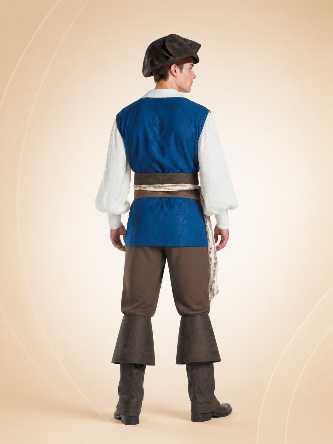 Pirate Costume for Halloween and Cosplay back view