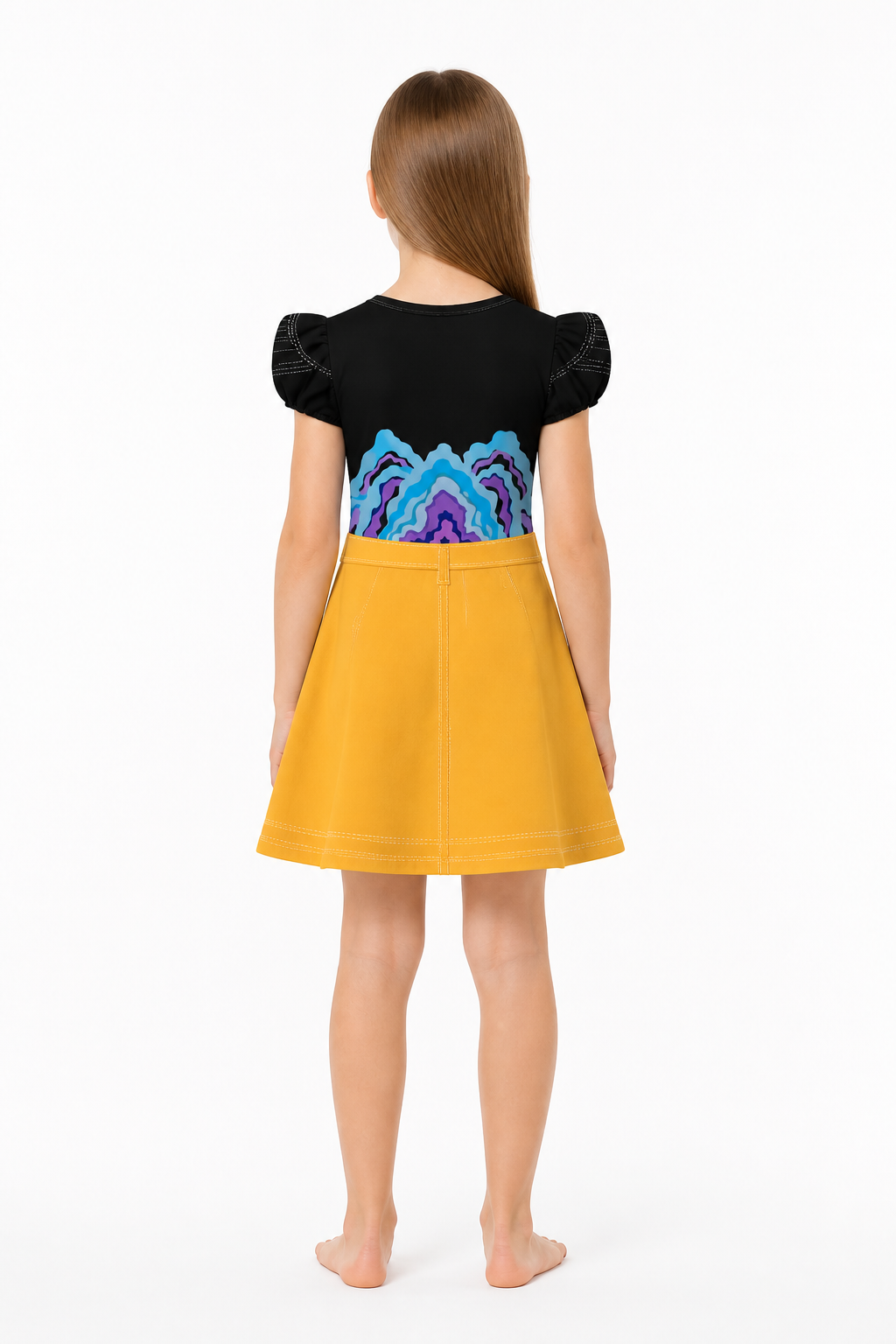 Set of Carnival Dresses with Ruffles and Chains