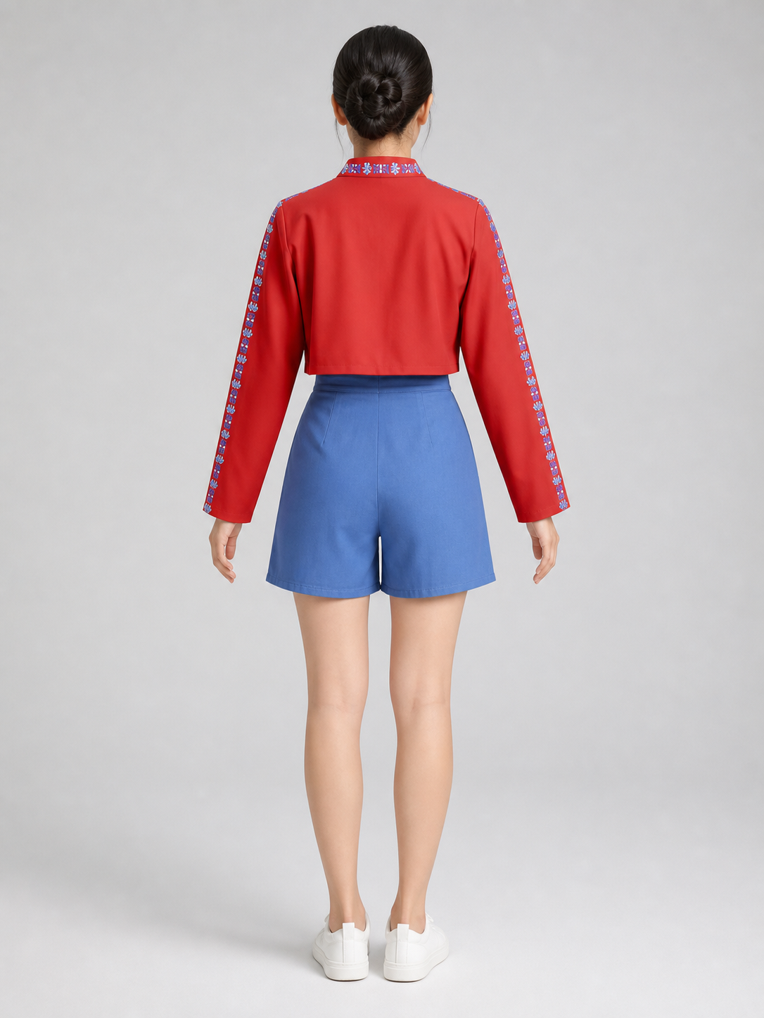 Historical Cosplay Costume with Jacket and Shorts