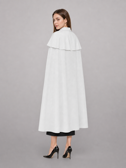 White Costume Cloak, Shirt Dress