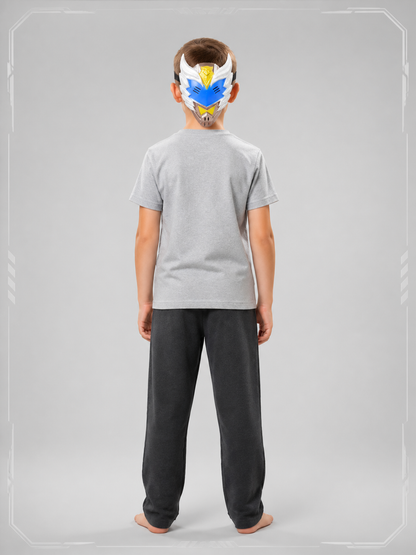 Carnival Eagle Mask with Gold Decor back view