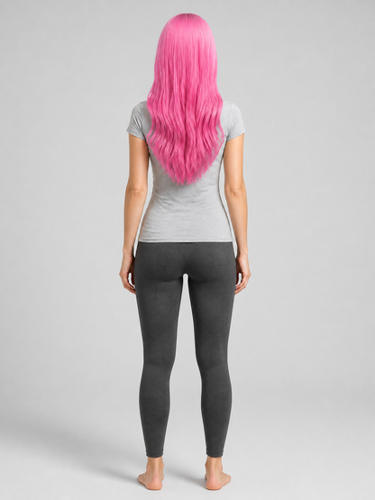 Long Wavy Pink Cosplay Wig