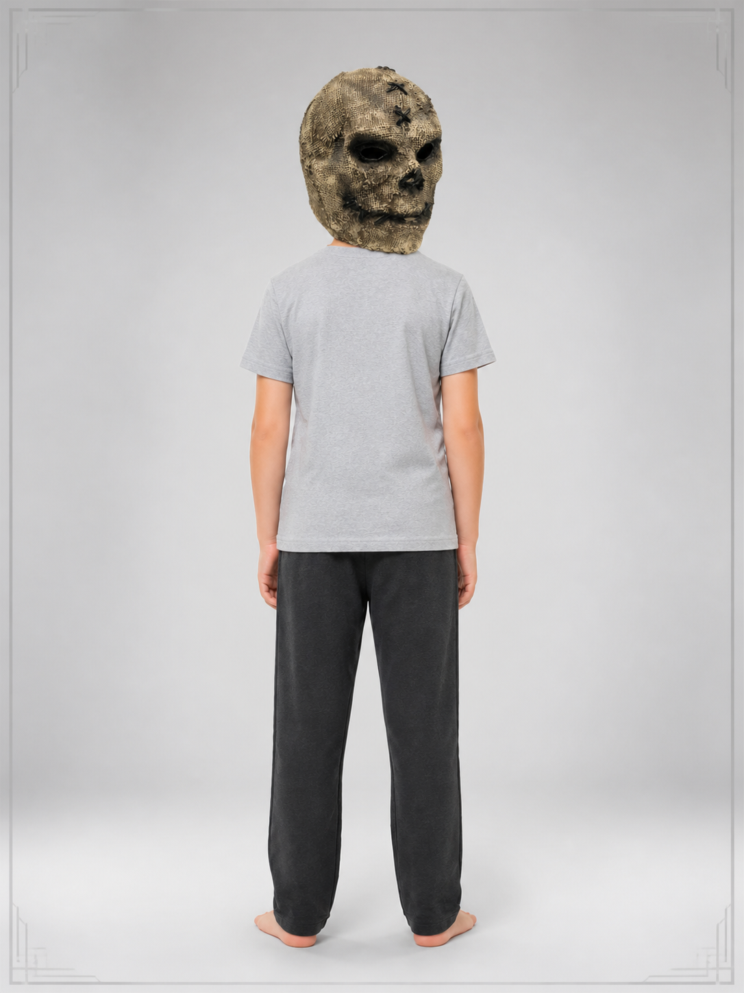 Skull Carnival Mask for Halloween and Cosplay back view