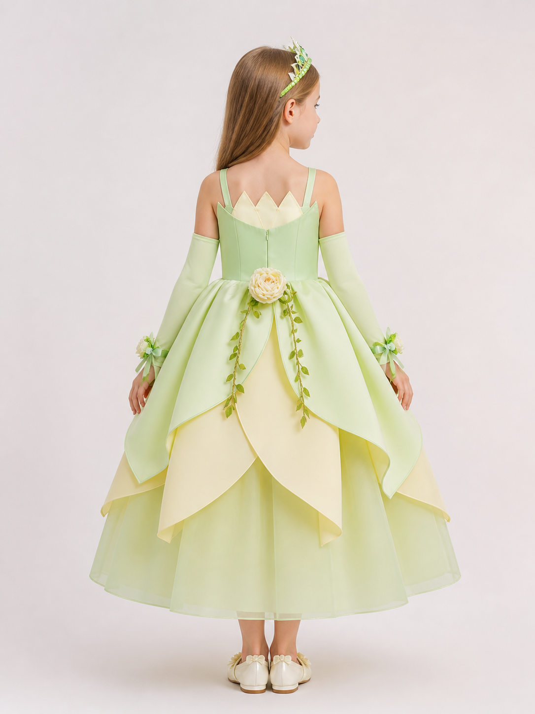 Princess Costume for Halloween and Cosplay back view