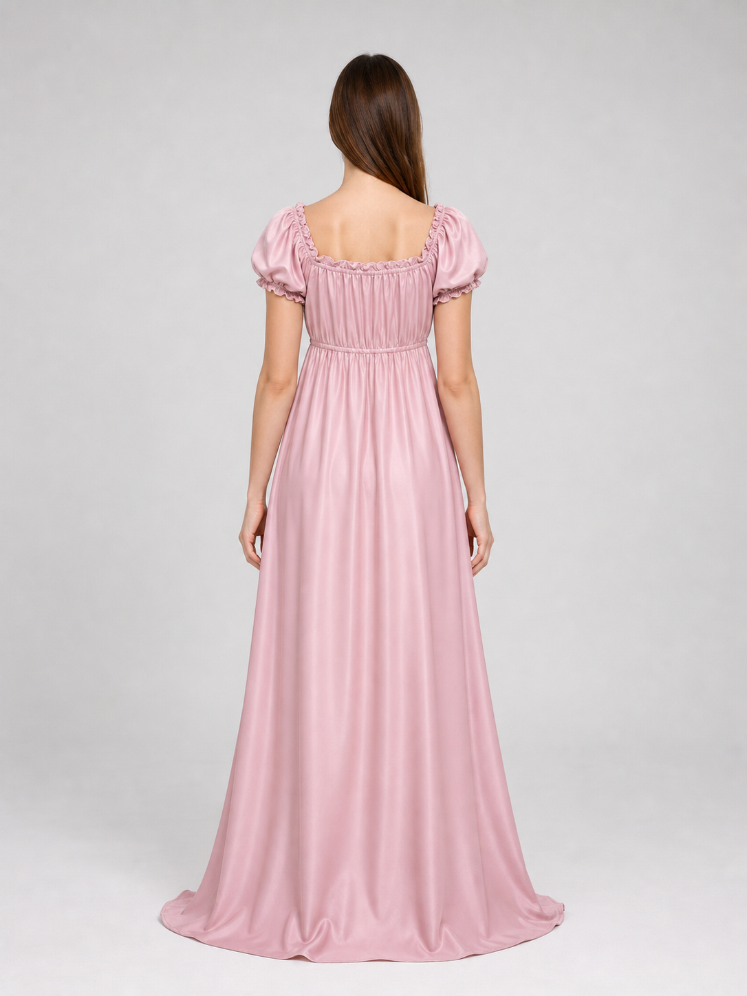 Pink Bridgerton dress for a ball and cosplay