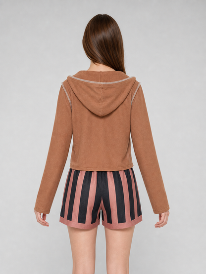Poni cosplay costume from One Piece with jacket and shorts