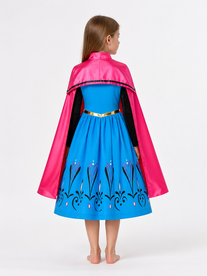 Pink and Blue Princess Costume for Halloween