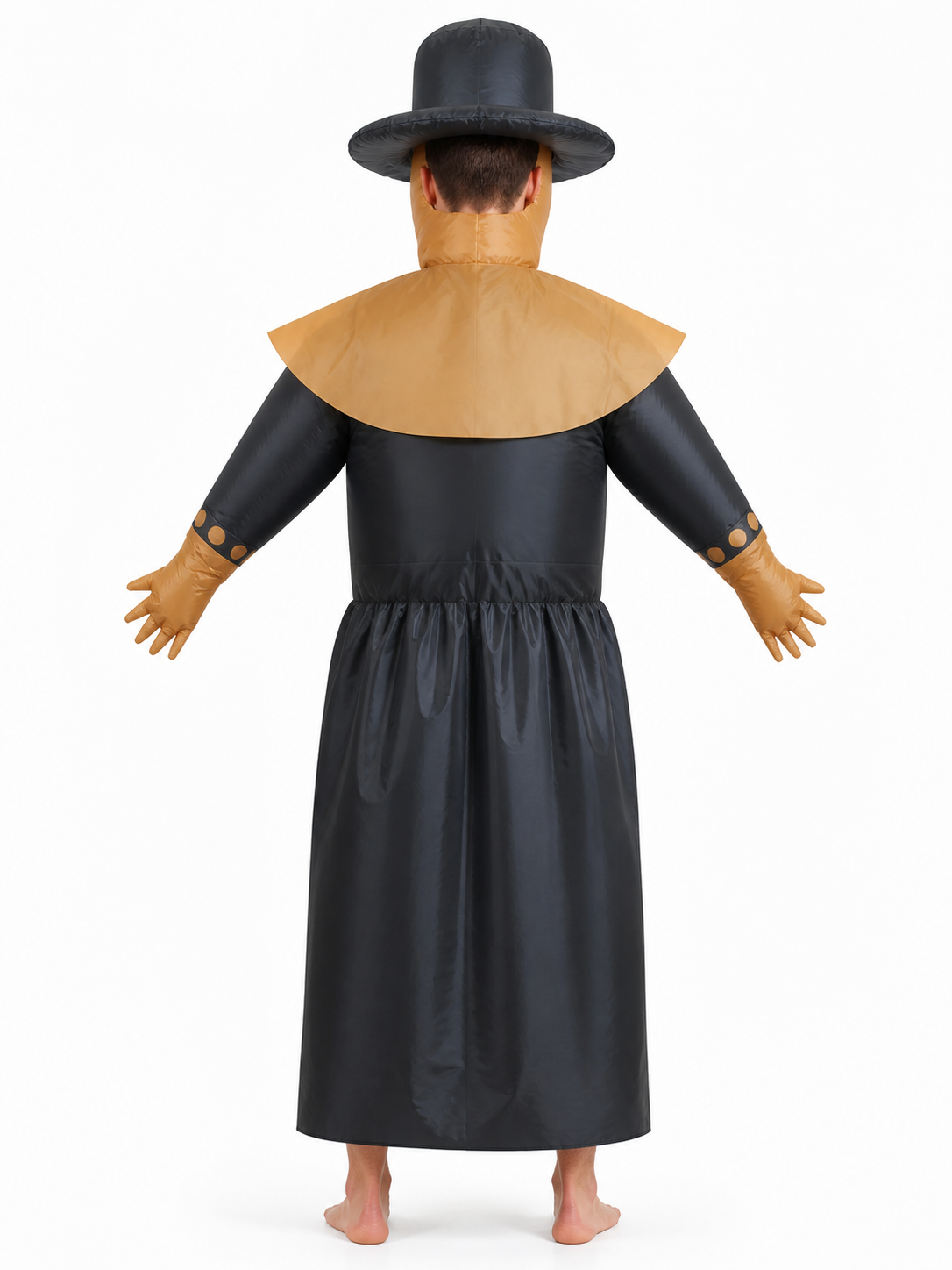 Inflatable Plague Doctor Costume back view