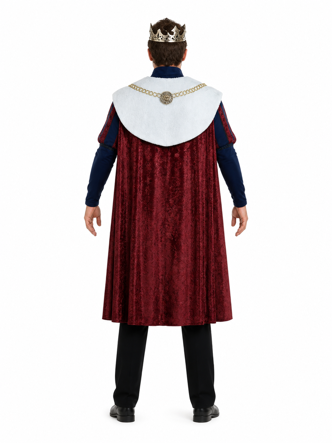 Carnival Costume with Crown and Accessories