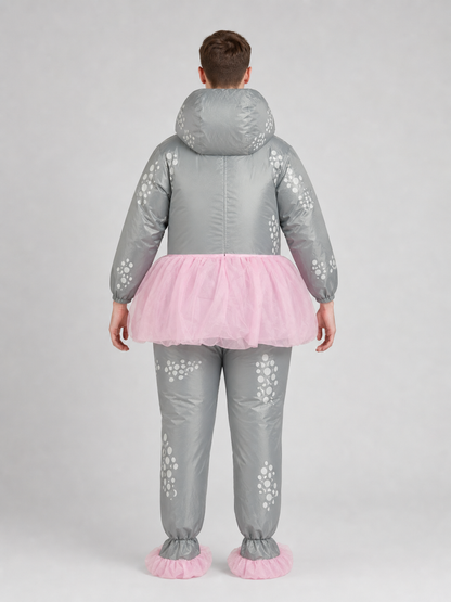 Hippo Costume with Pink Tutu