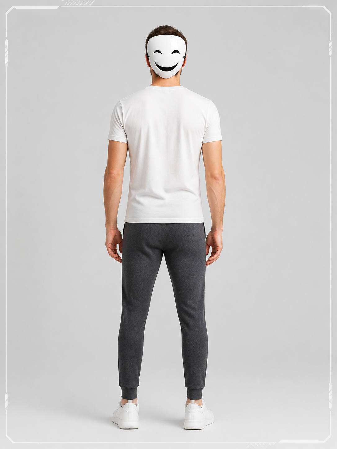 White Carnival Mask for Halloween and Cosplay