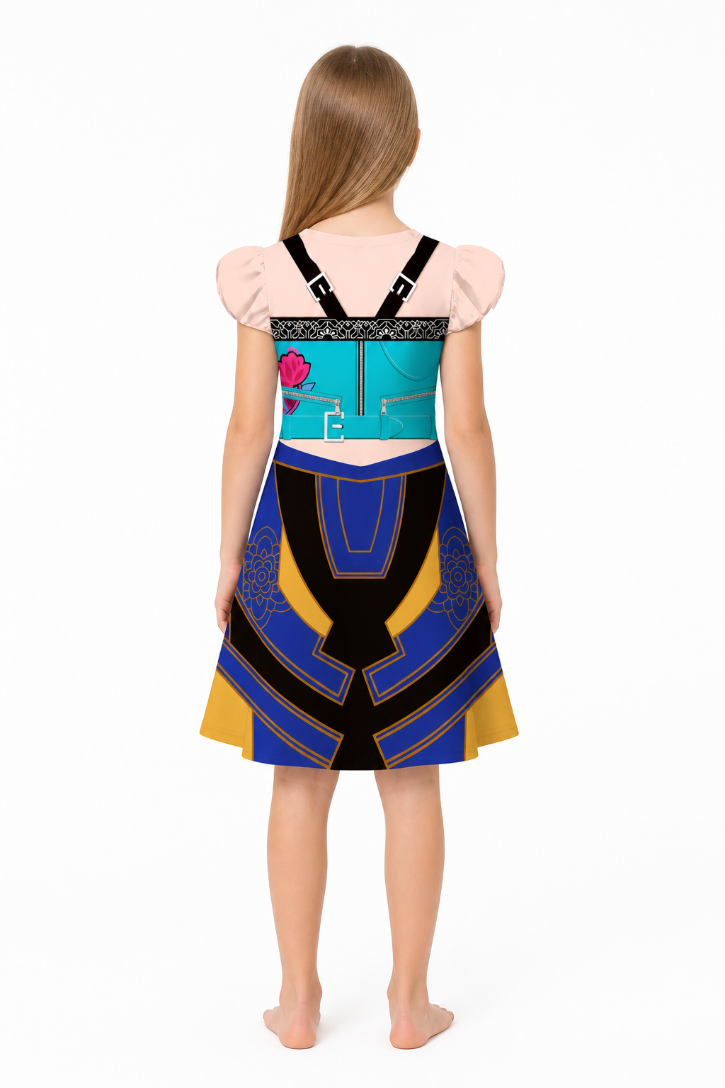 Halloween Printed Costume Dress